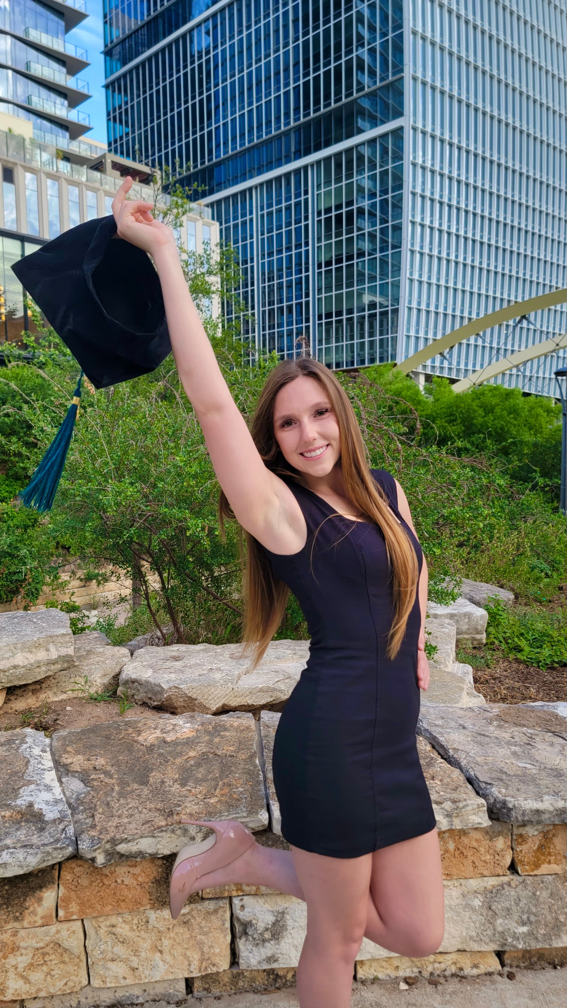 Ashton Gerardi in a graduation photo